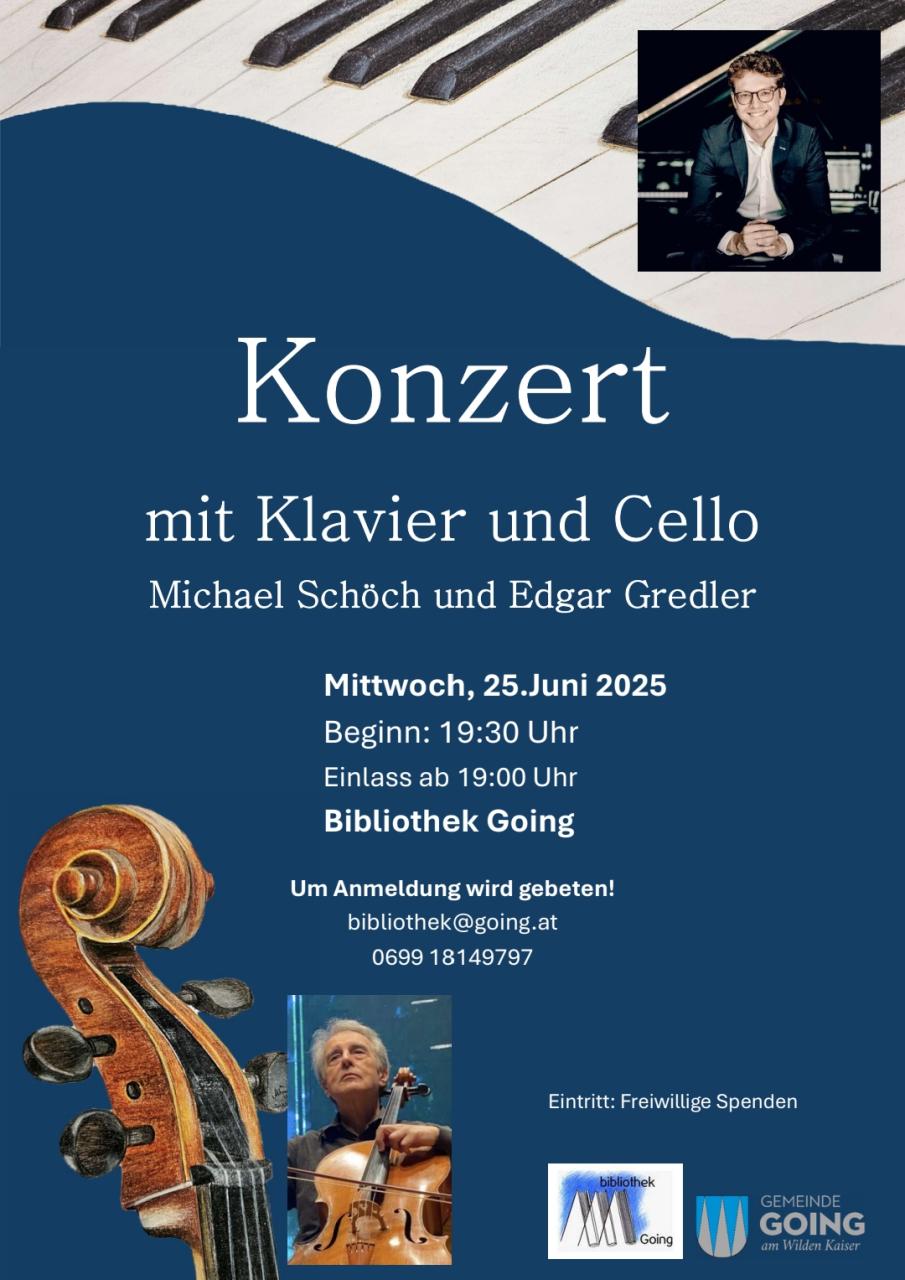 Plakat zum Konzert am 25.06.2025