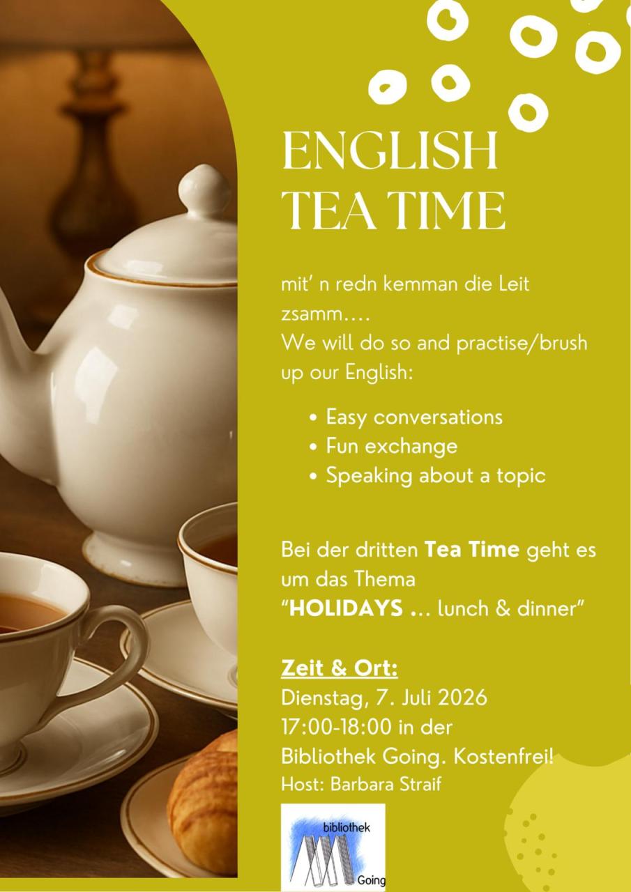 English Conversation in lockerer Runde