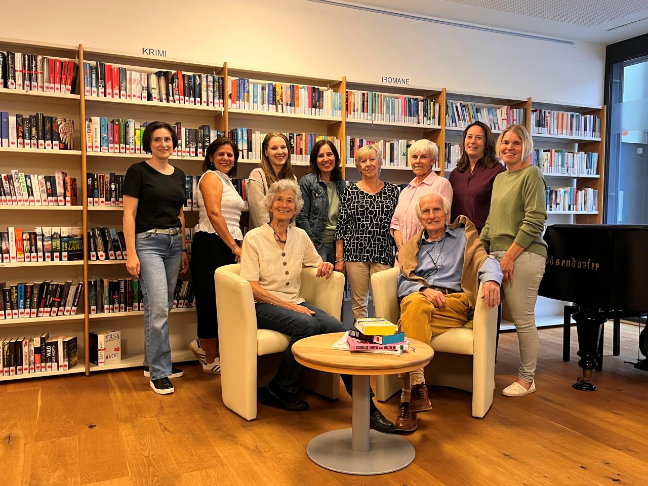 Team der Bibliothek Going