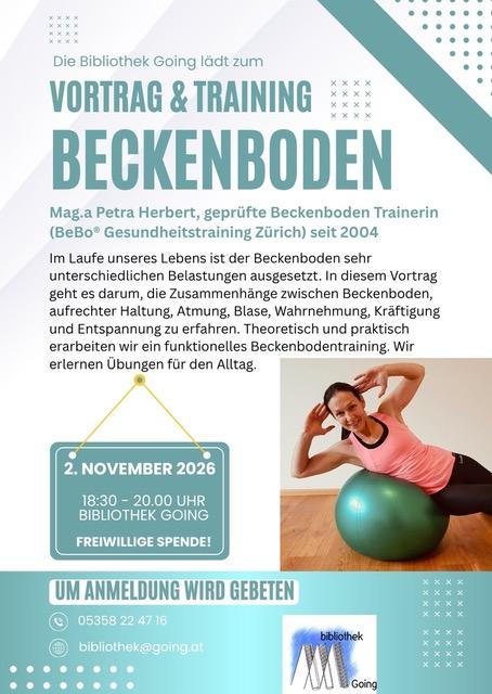 Vortrag Beckenboden