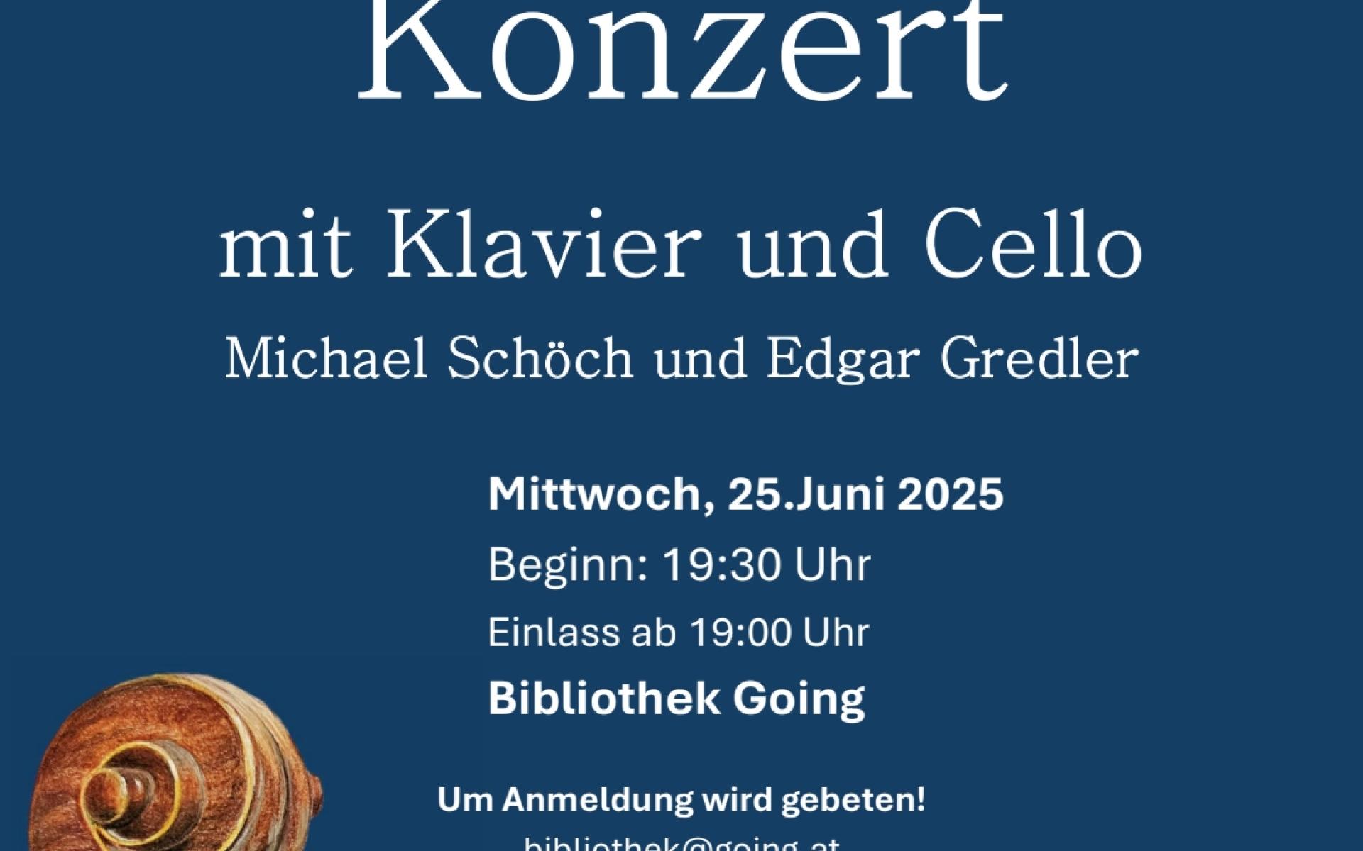 Plakat zum Konzert am 25.06.2025