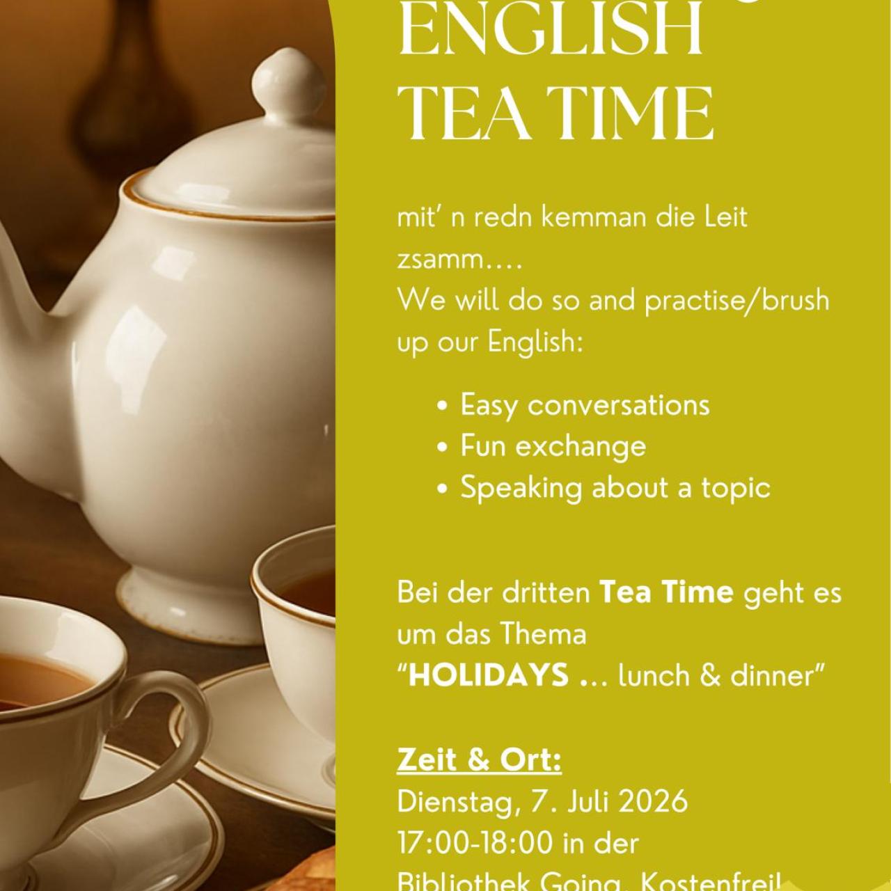 English Conversation in lockerer Runde