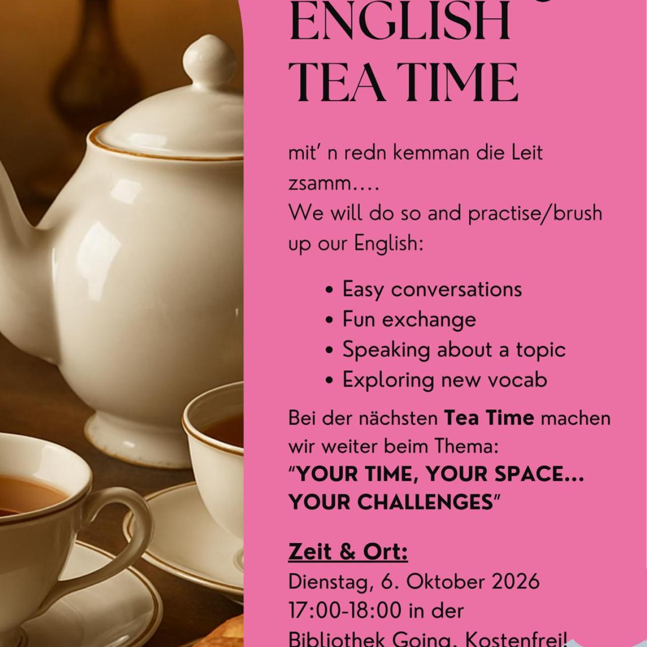 Tea Time English Conversation